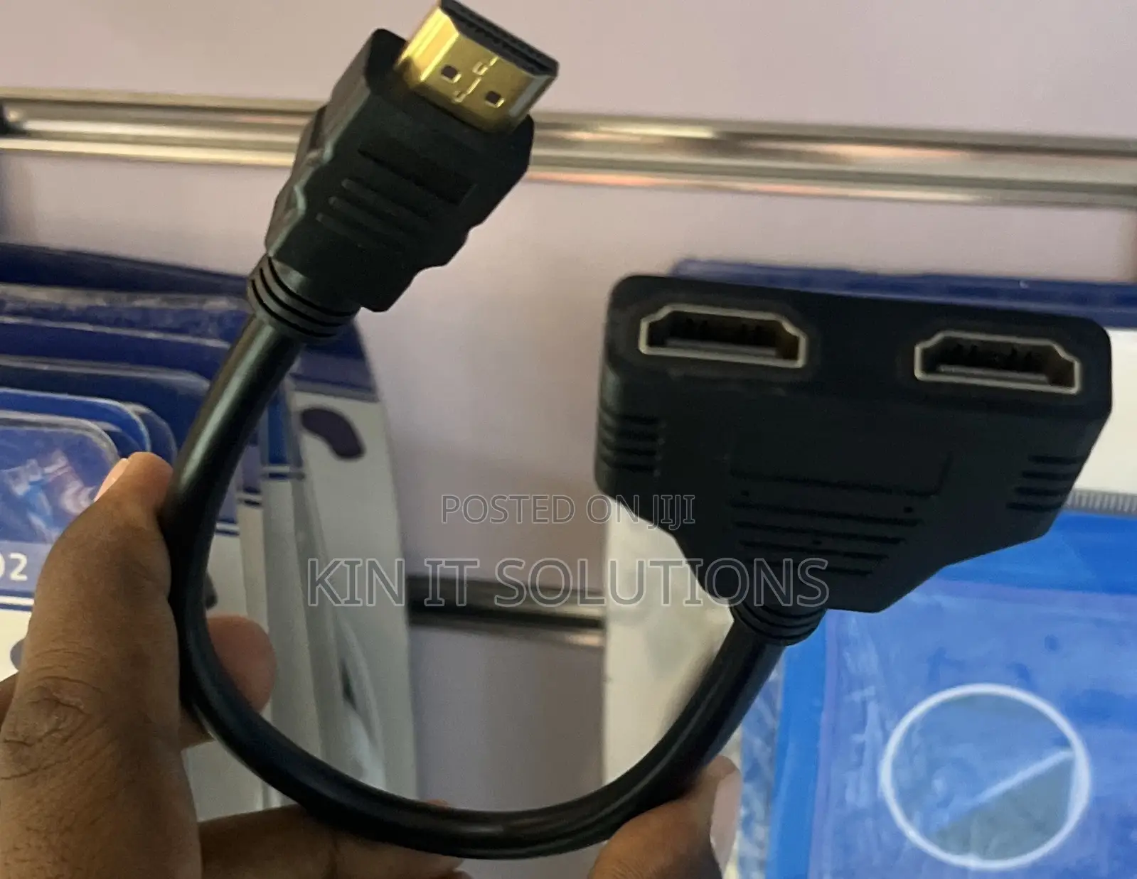 HDMI 1-in-2-Out Splitter Cable 0.3M