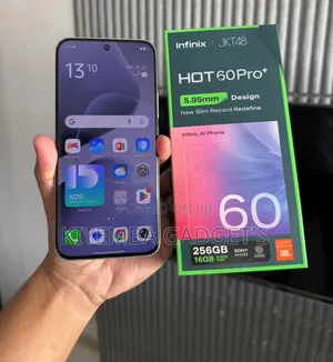 New Infinix Hot 60 Pro+ 256 GB Silver