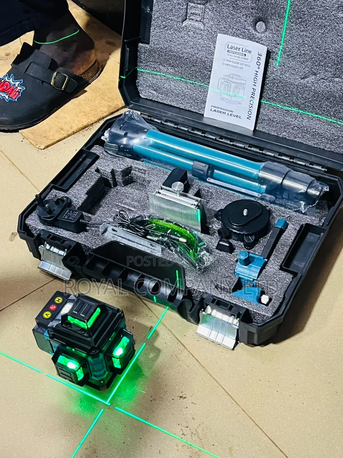 4d-16lines Laser Beam