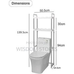 2-Tier Over Toilet Storage