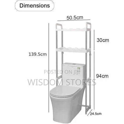 2-Tier Over Toilet Storage