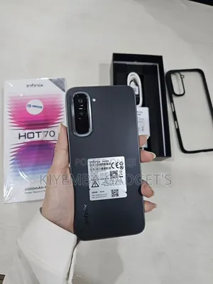 New Infinix Hot 70 256 GB Black