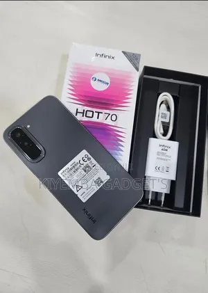 New Infinix Hot 70 256 GB Black