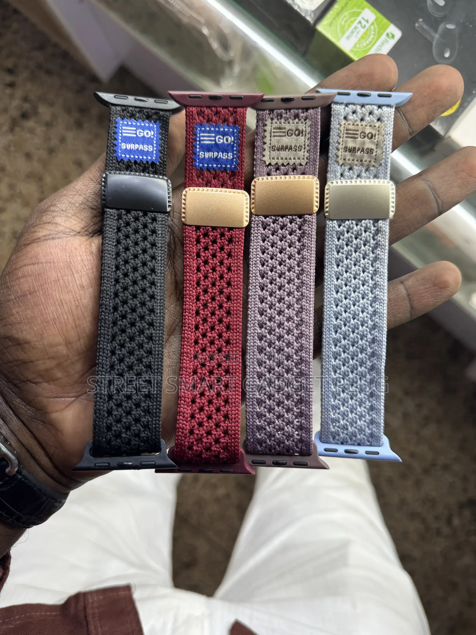 Premium Braided Straps 4 Apple Watch 44/45/46/49mm