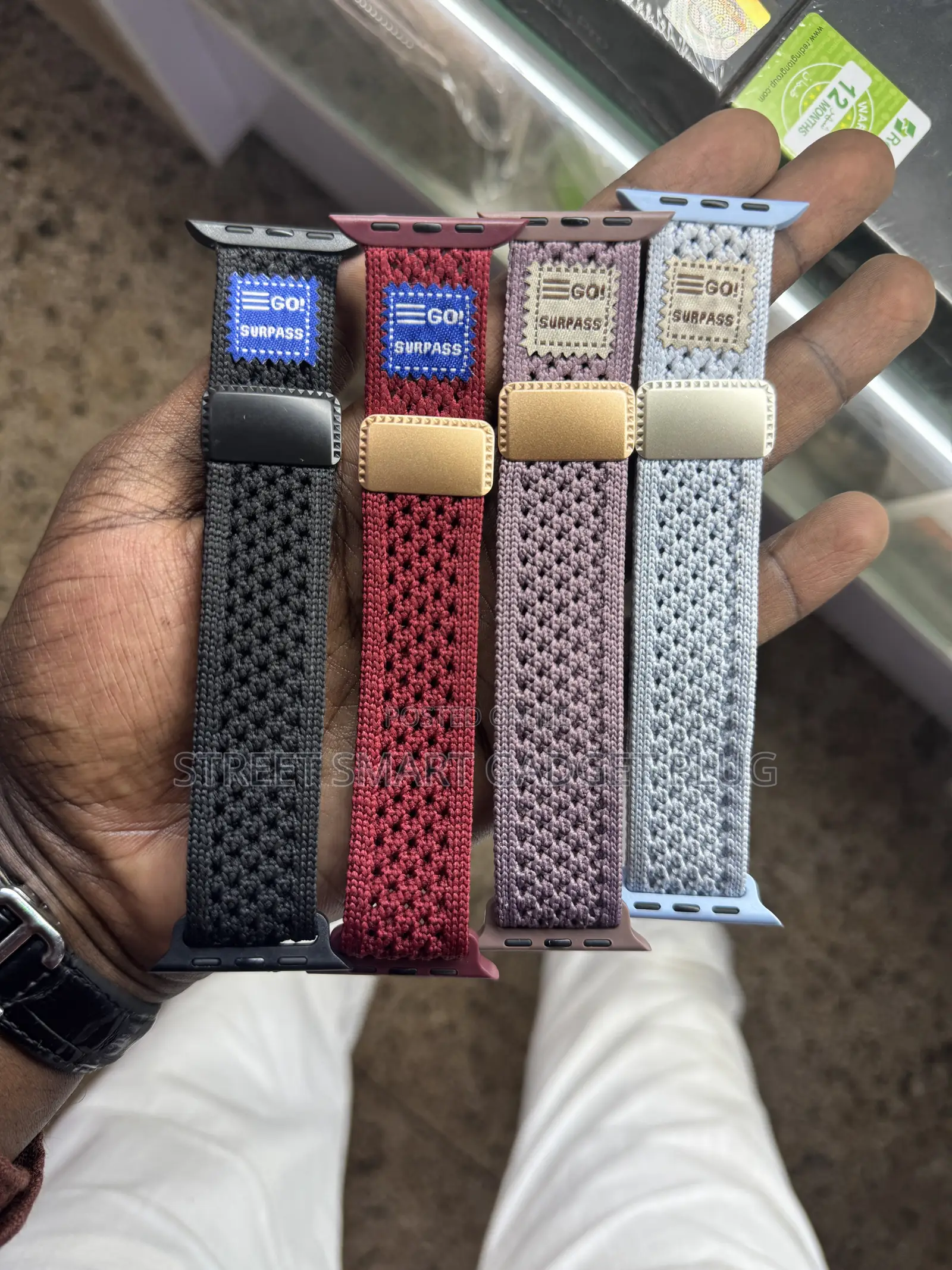 Premium Braided Straps 4 Apple Watch 44/45/46/49mm