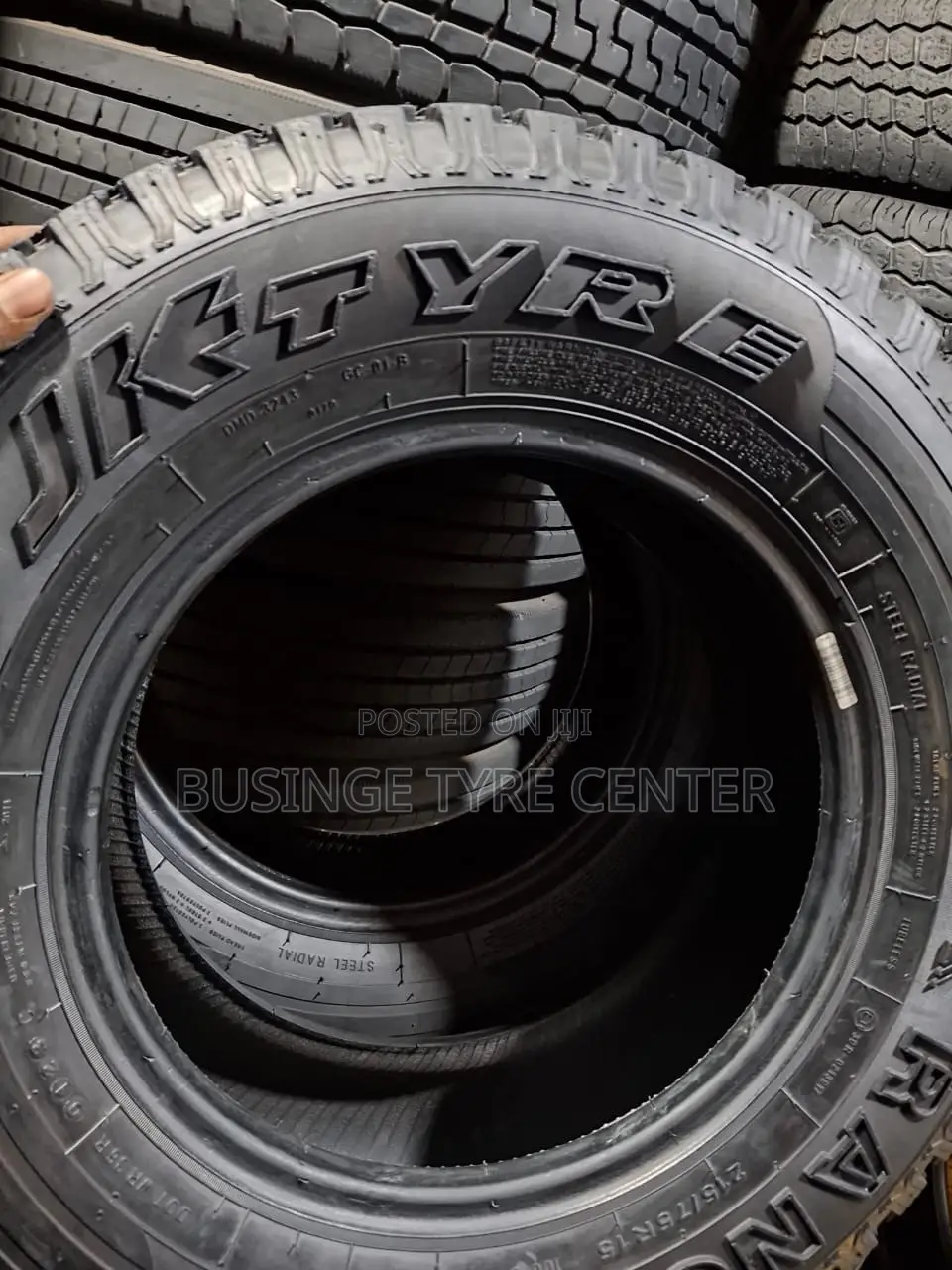 215/75r15 JK Tyres Foreign Used Good Condition