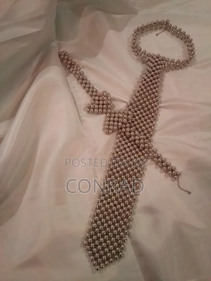 Beaded Necktie.