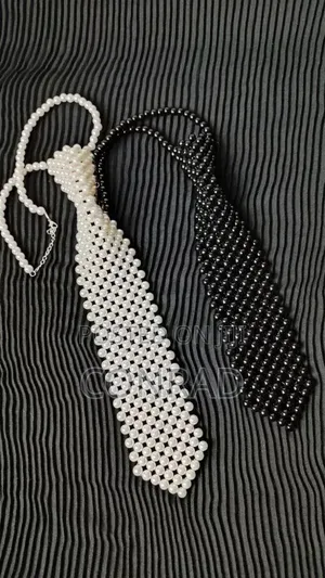 Beaded Necktie.