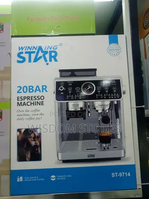 Winning Star ST-9714 20-Bar Espresso Machine