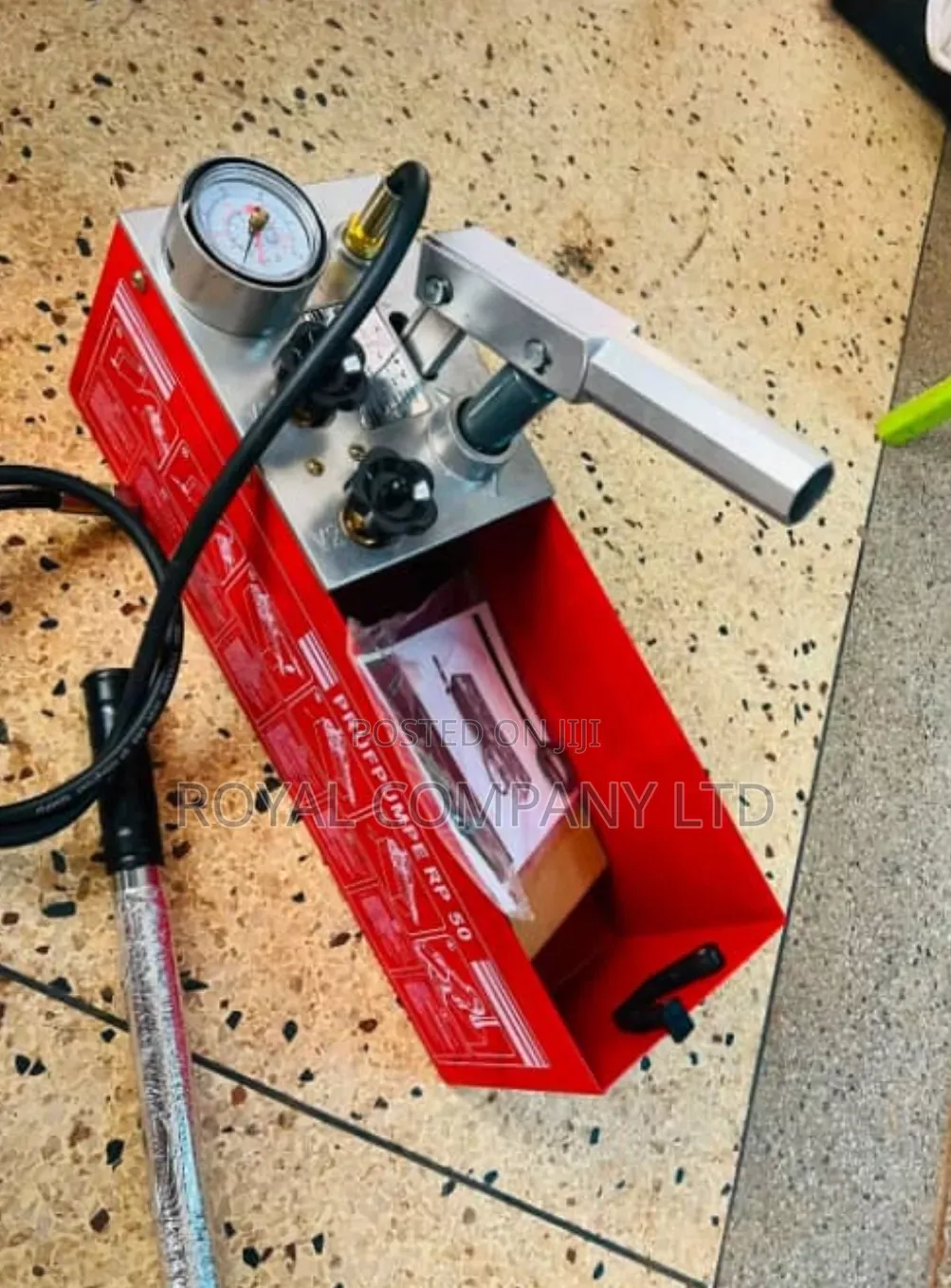 Manual Hydraulic Pressure Test Pump