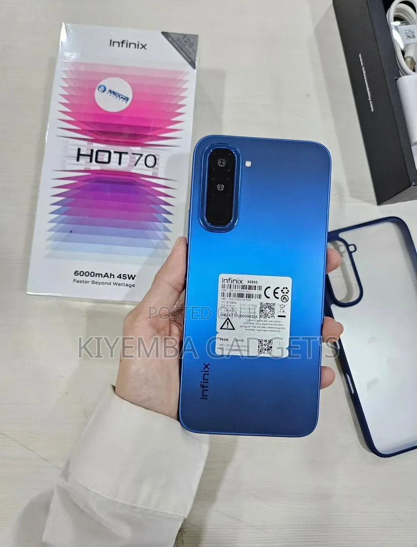 New Infinix Hot 70 256 GB Blue