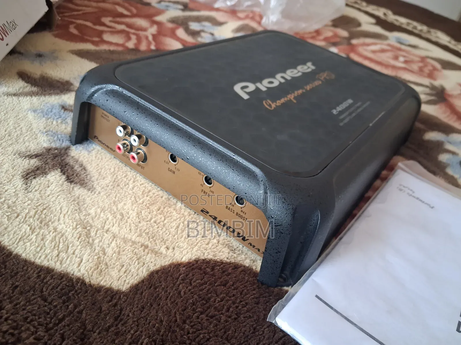 Pioneer Car Subwoofer Monoblock Amplifier