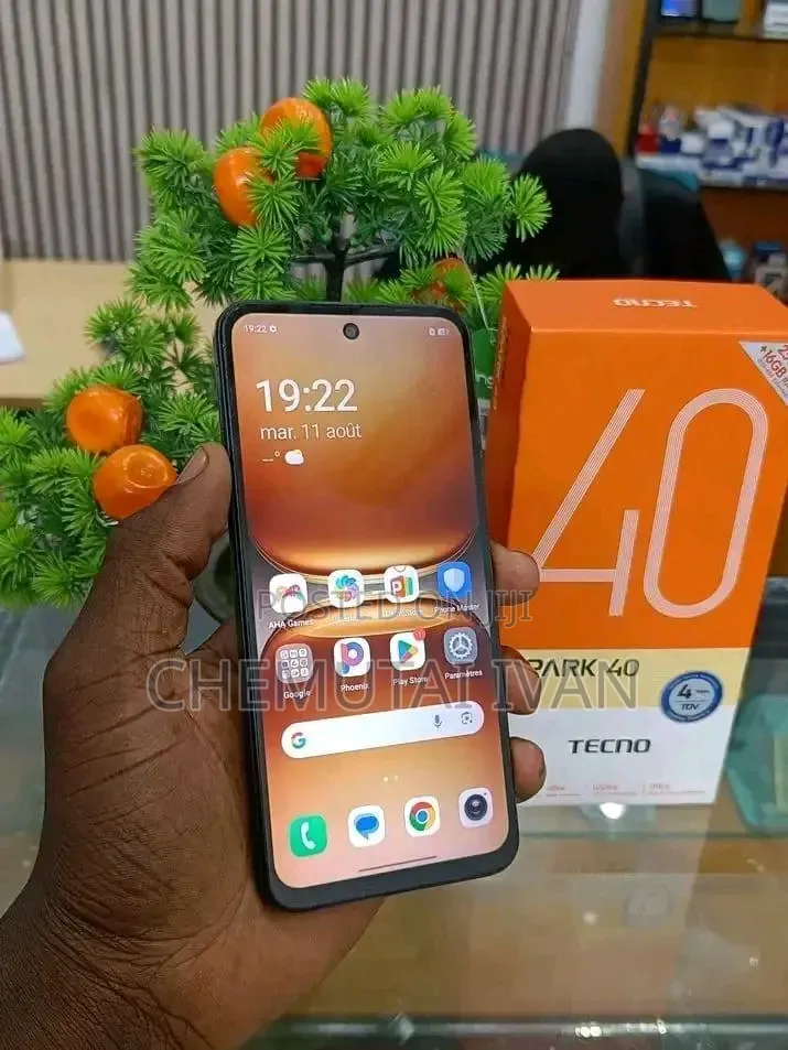 New Tecno Spark 40 256 GB Gray