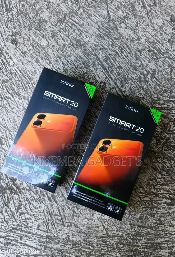 New Infinix Smart 20 128 GB Orange