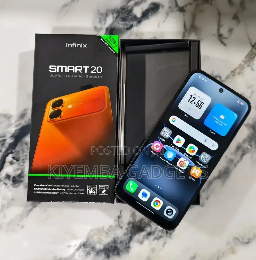 New Infinix Smart 20 128 GB Black