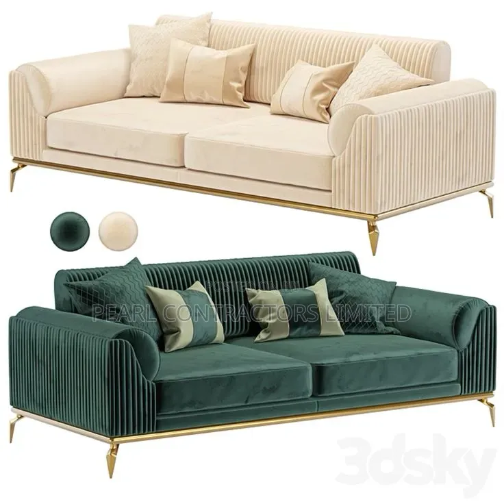 Sofas/Lotus Two Seaters Sofa Couches in Any Colour From 860,000/-