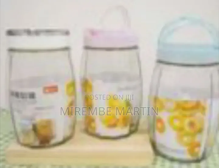 1700ml Kitchen Glass Food Storage Jars