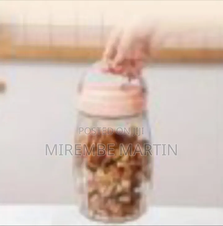 1700ml Kitchen Glass Food Storage Jars