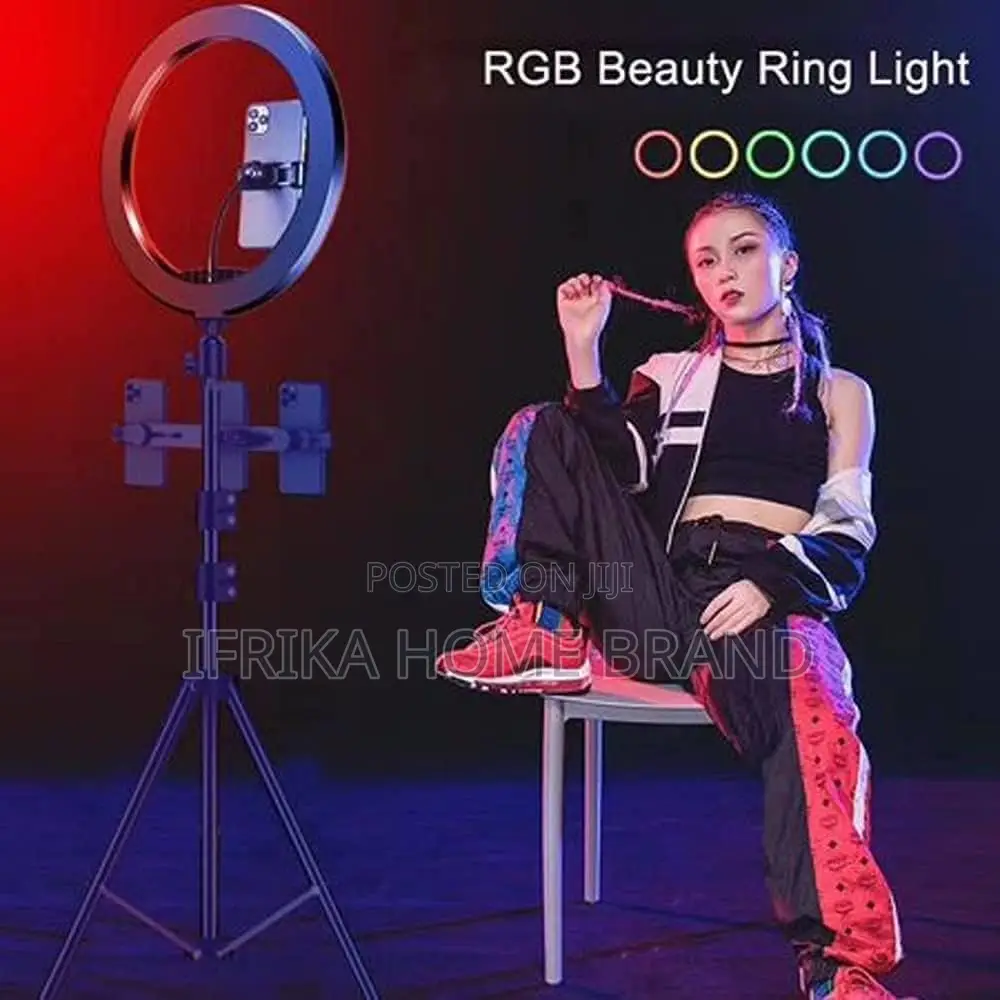 MJ-26 10-Inch RGB Fill Light LED Ring Light