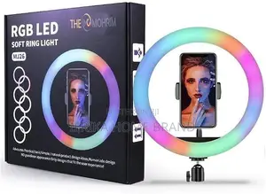 MJ-26 10-Inch RGB Fill Light LED Ring Light