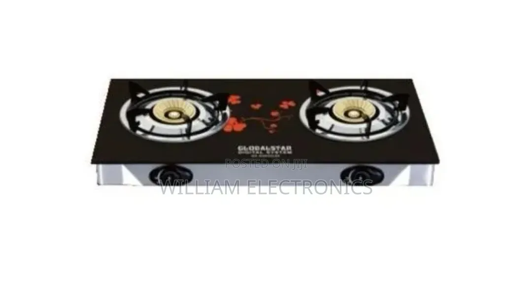 Globalstar Glass Double Gas Stove