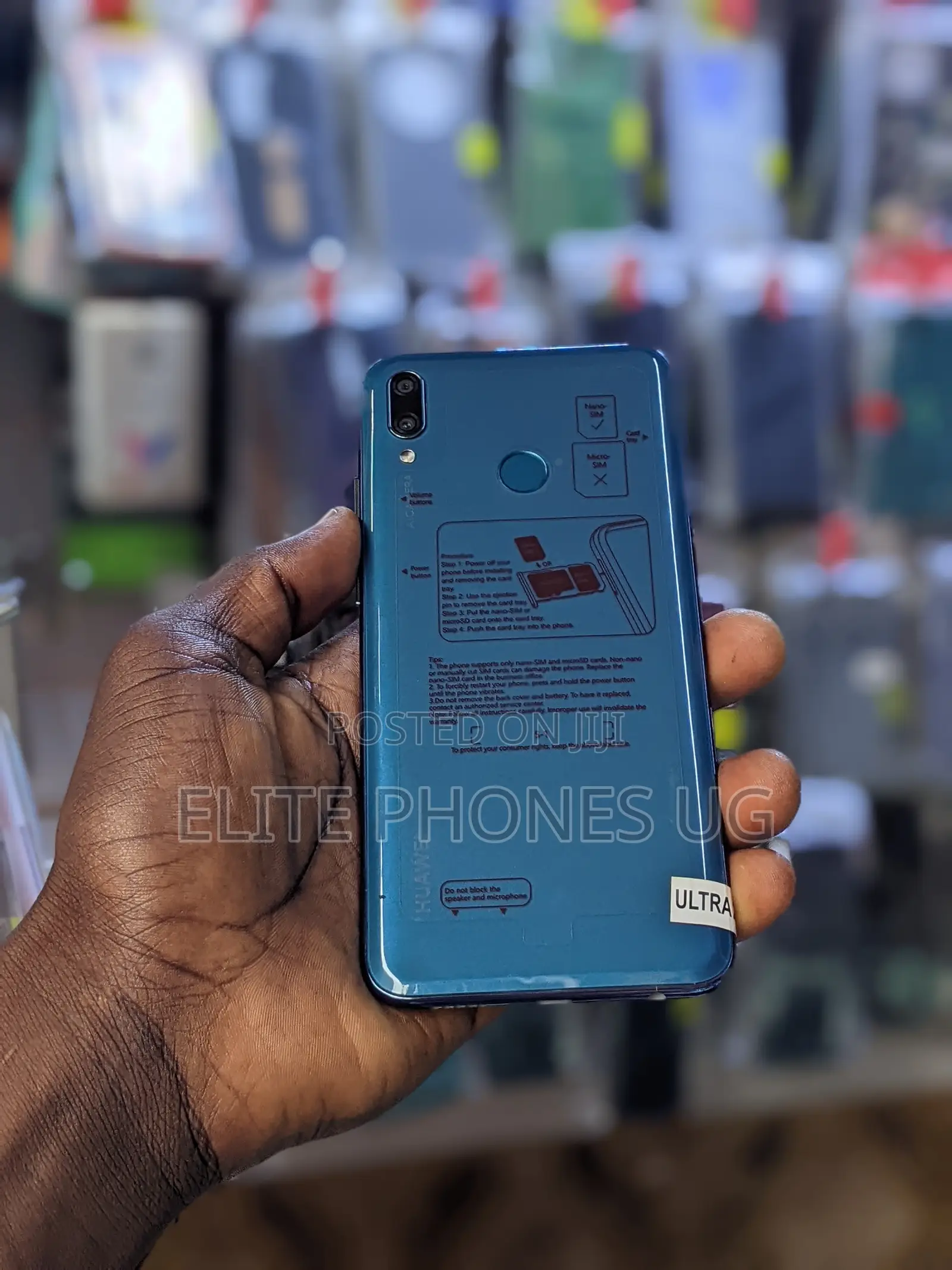Huawei Y9 2019 128 GB Blue