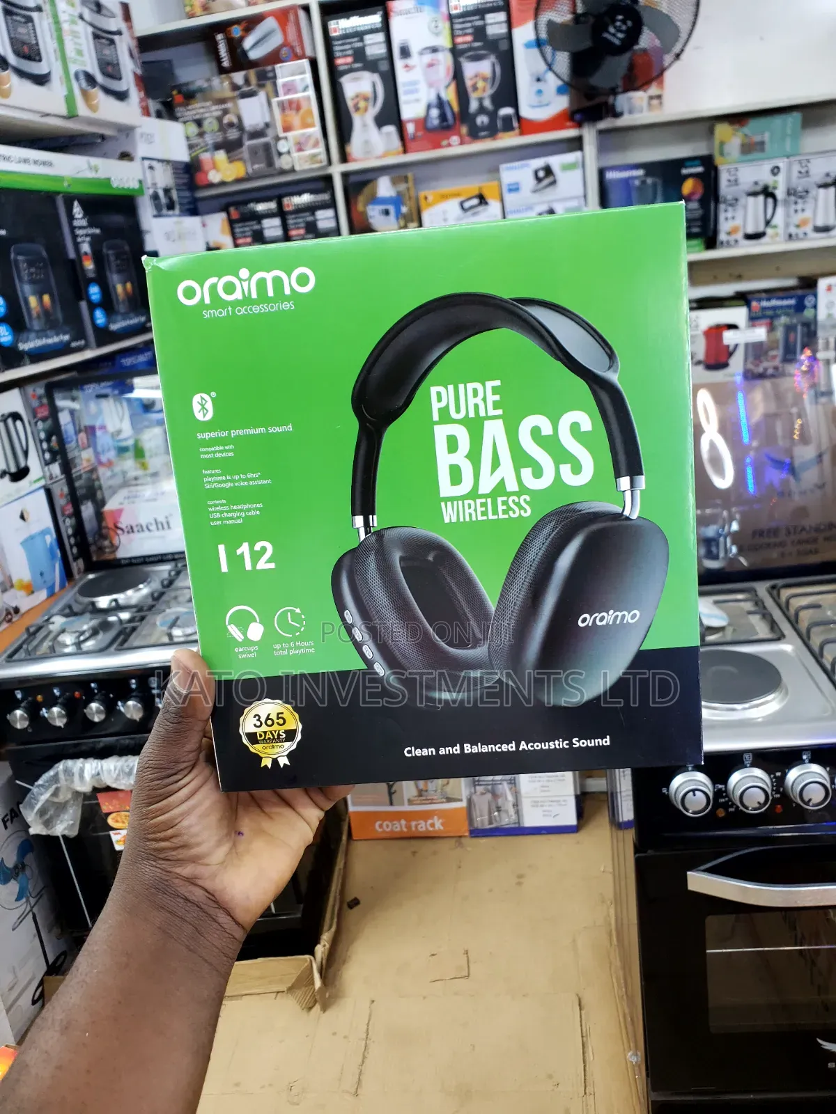 Oraimo Headphones Pure Bass