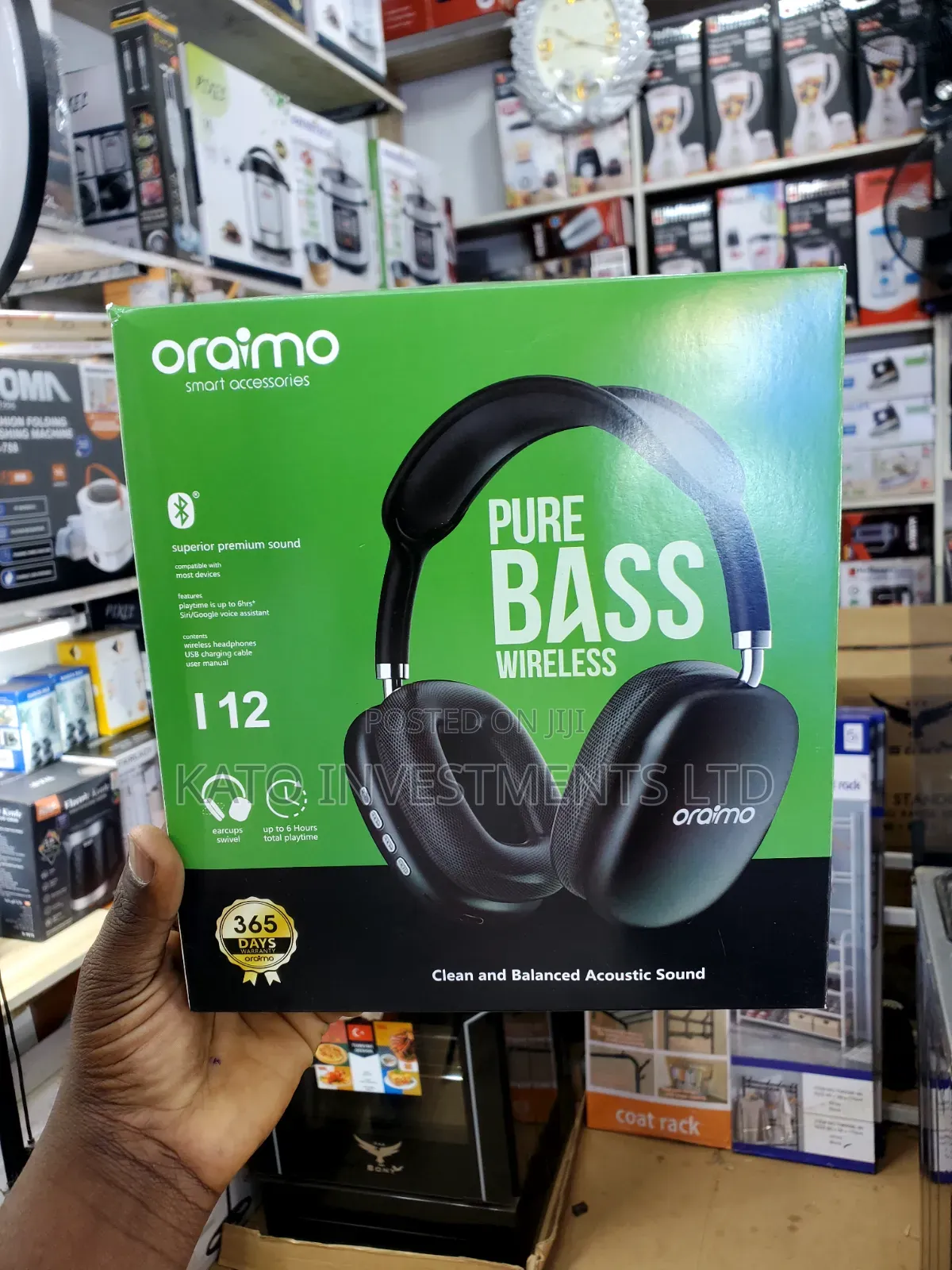 Oraimo Headphones Pure Bass