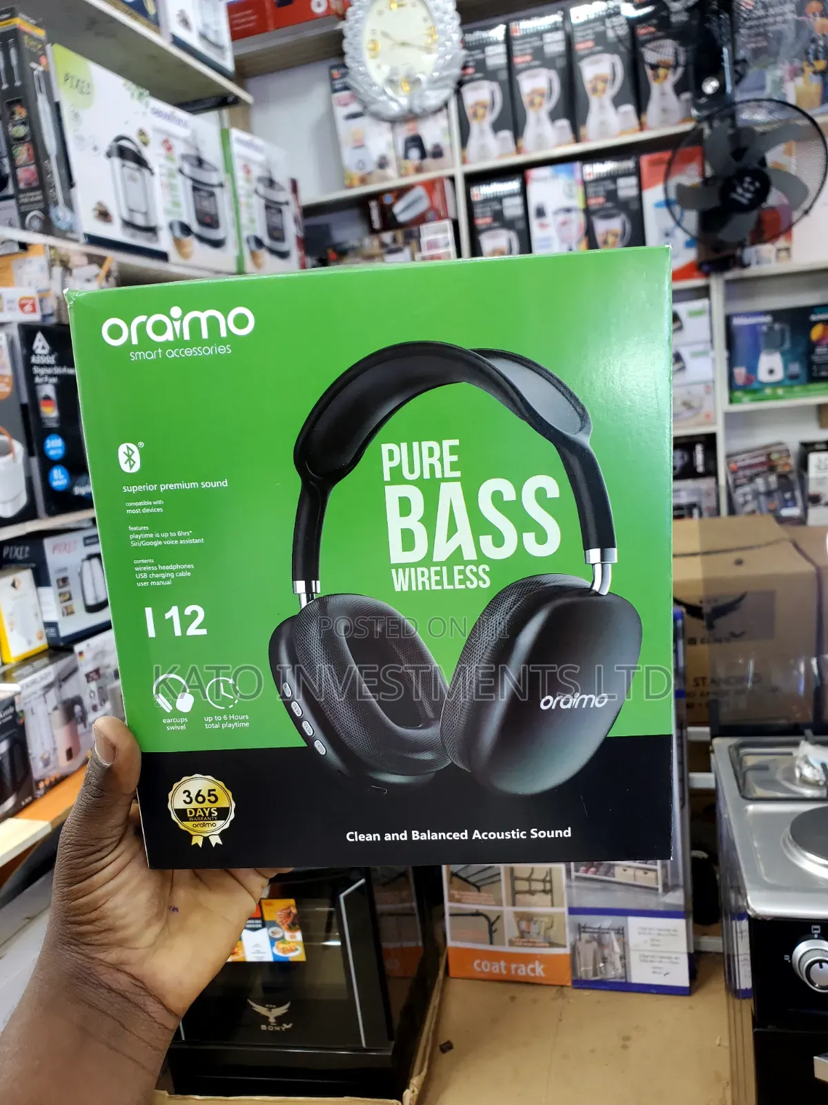 Oraimo Headphones Pure Bass