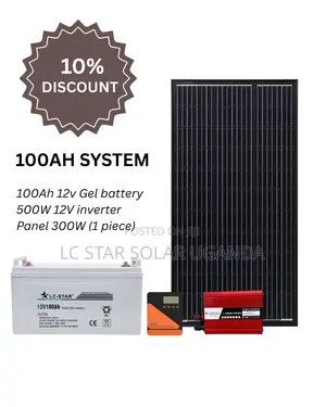 100Ah Complete Solar System