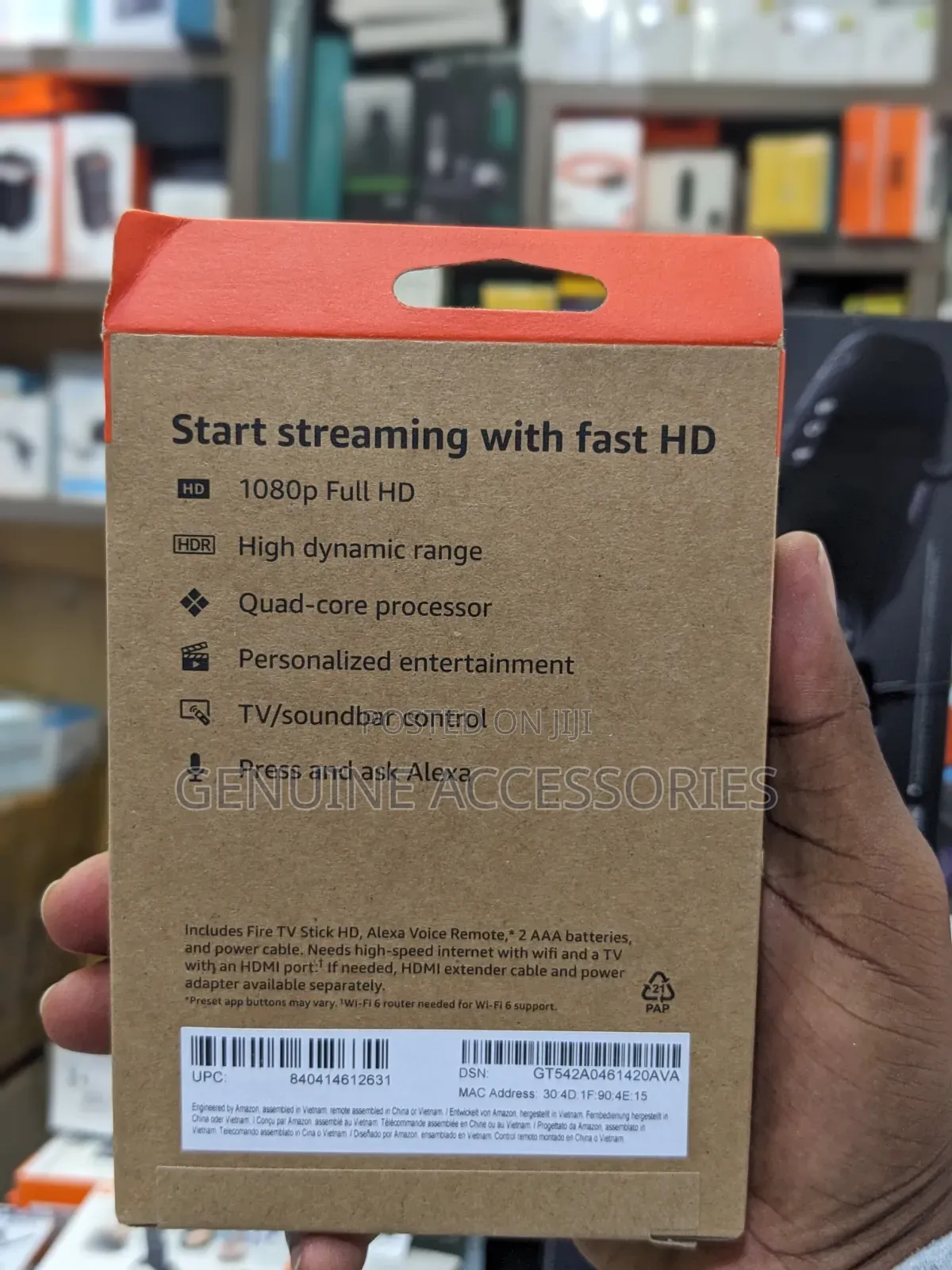 Amazon Fire TV Stick 2025 Wifi 6