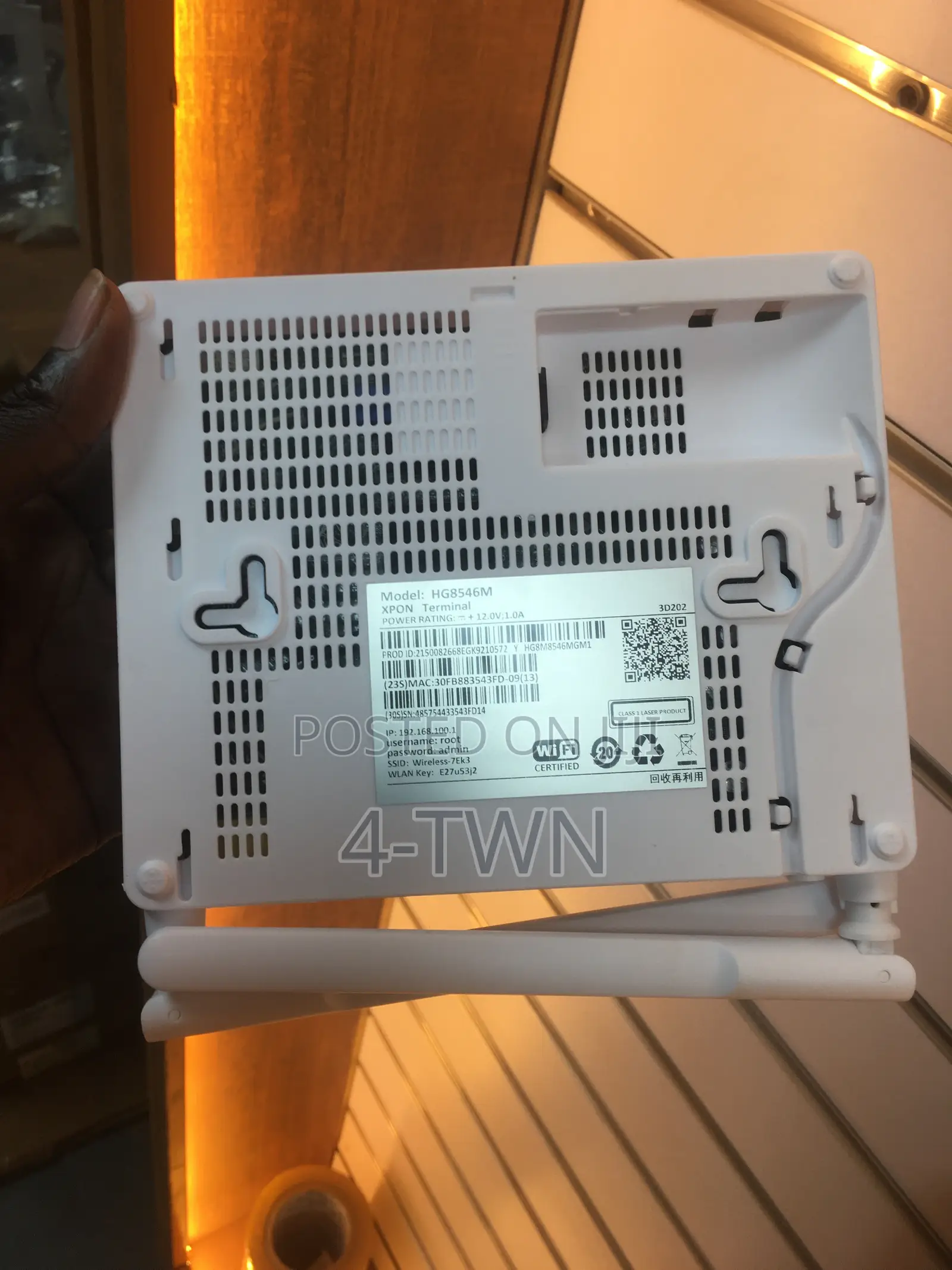 Huawei Xpon Routers