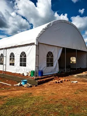 Large-Scale Modular Barrel Vault Steel Truss Skeleton /