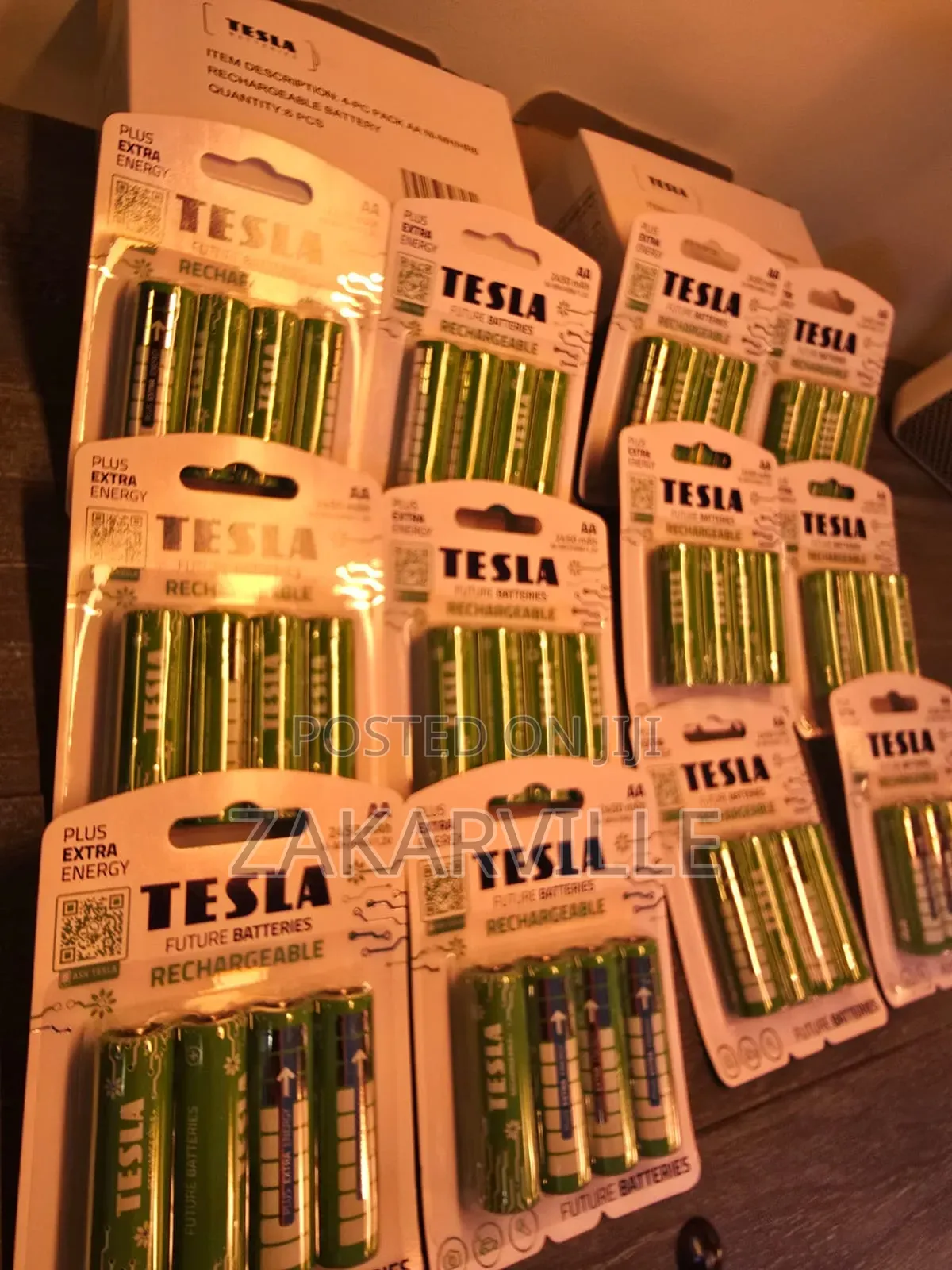 Tesla AA Rechargeable Batteries