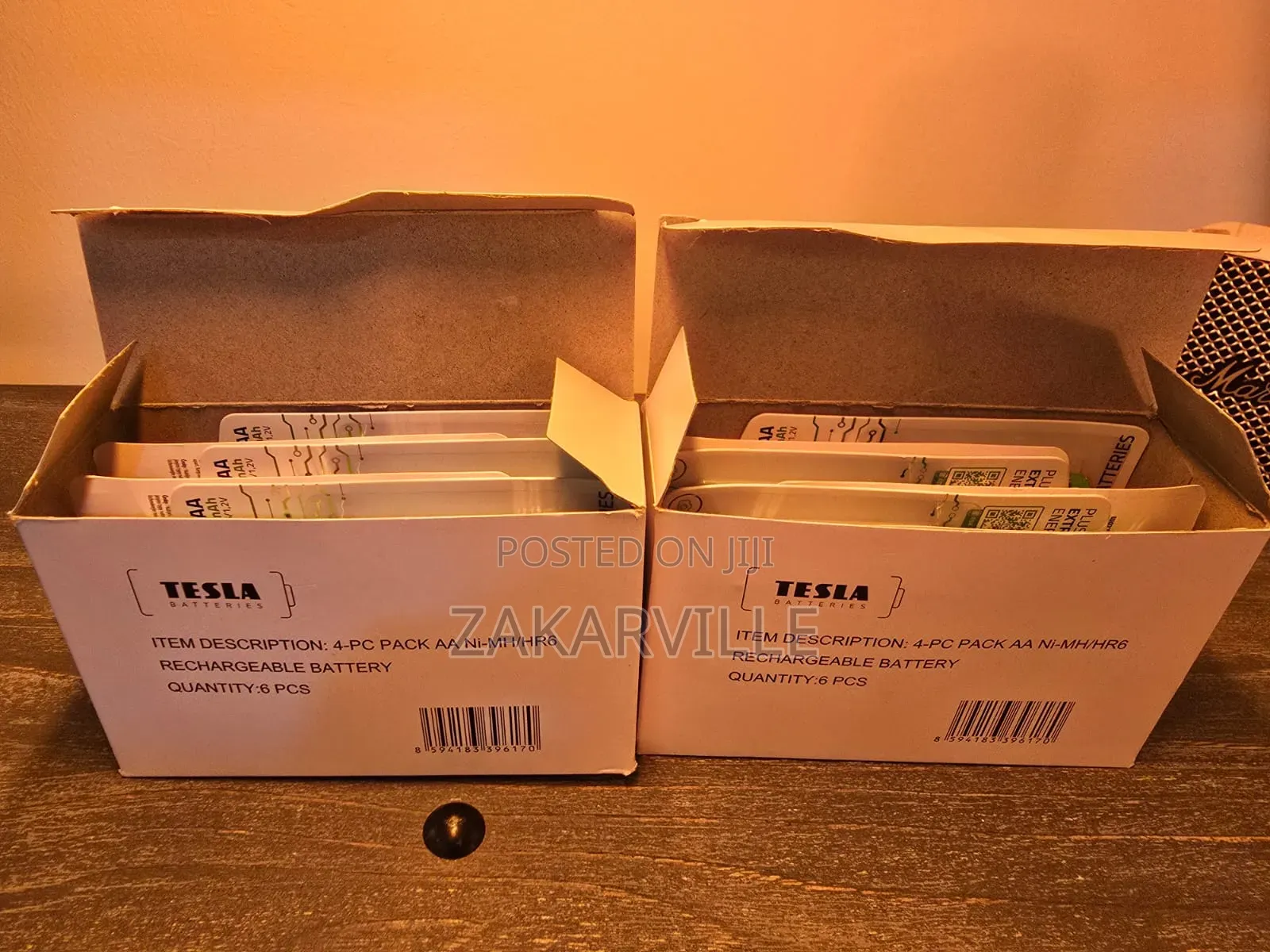 Tesla AA Rechargeable Batteries