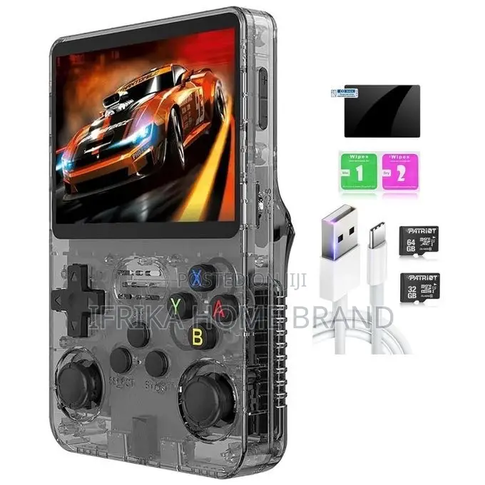 R36S Handheld Game Console With Over 2000 Games.