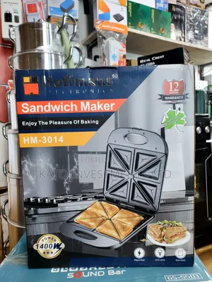 Hoffmans Electronics 4-Slice Sandwich Maker (Model HM-3014)