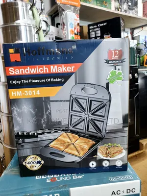 Hoffmans Electronics 4-Slice Sandwich Maker (Model HM-3014)