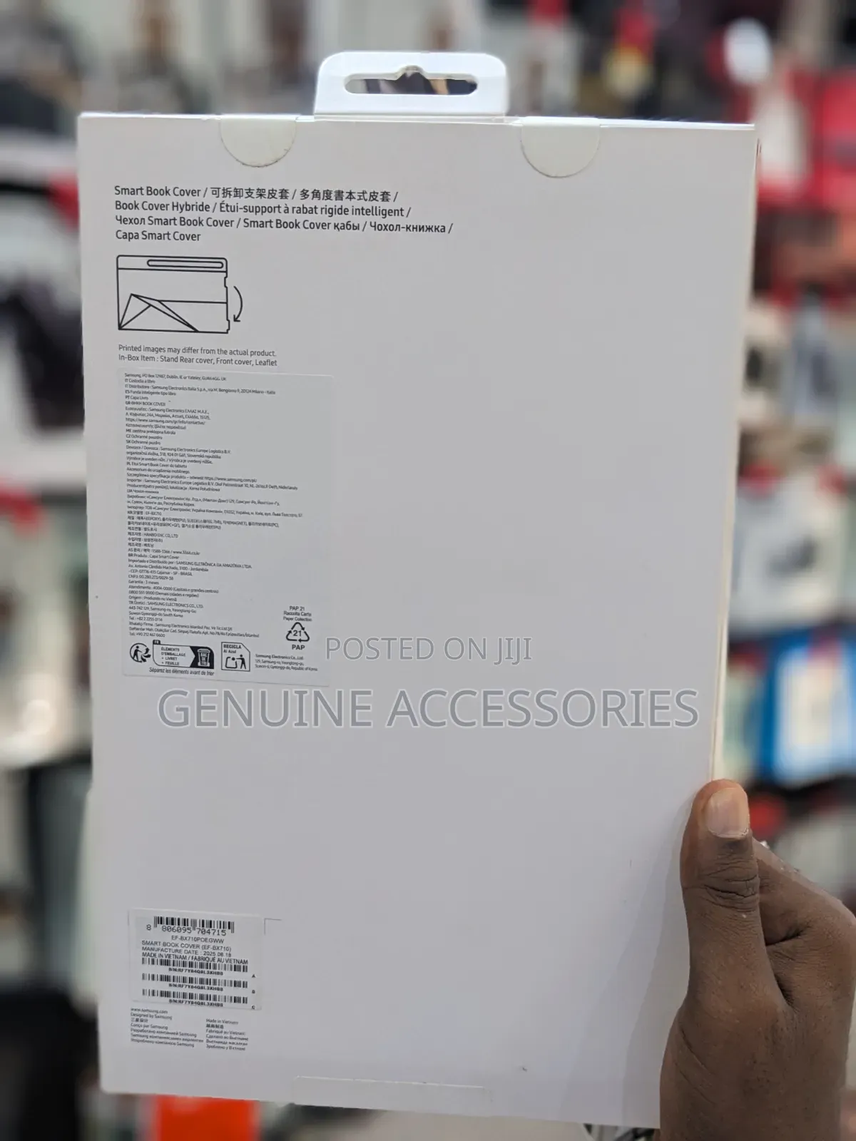 Samsung Galaxy Smart Book Cover for Galaxy Tab S9,S9 FE,S10Fe