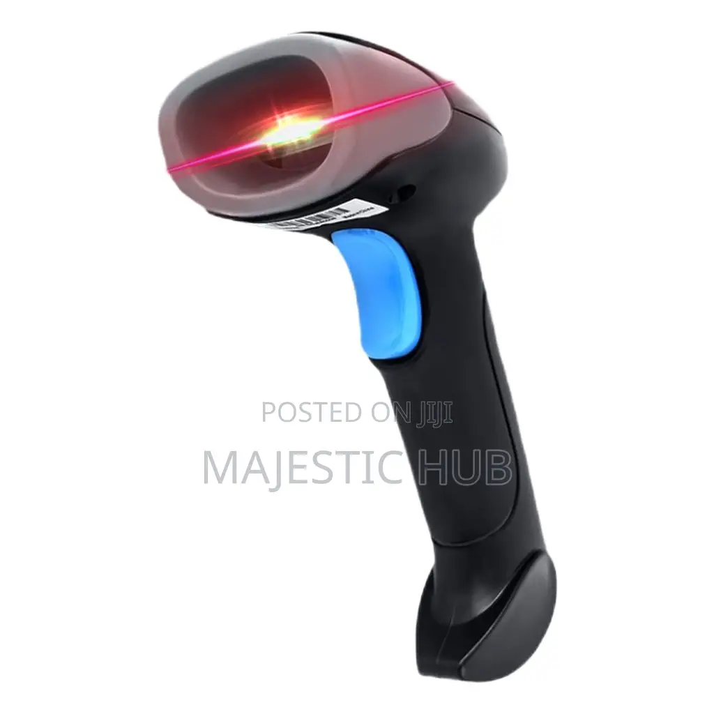 JRK Wireless Barcode Scanner Bluetooth + 2.4G, 2000mAh Battery