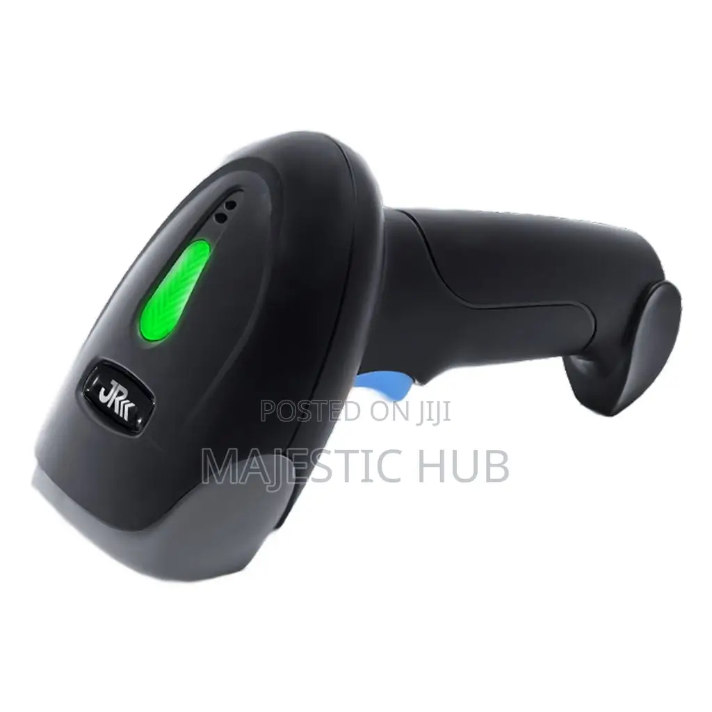 JRK Wireless Barcode Scanner Bluetooth + 2.4G, 2000mAh Battery