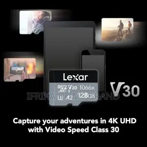 128GB Lexar High-Performance microSDXC UHS-I Memory Card
