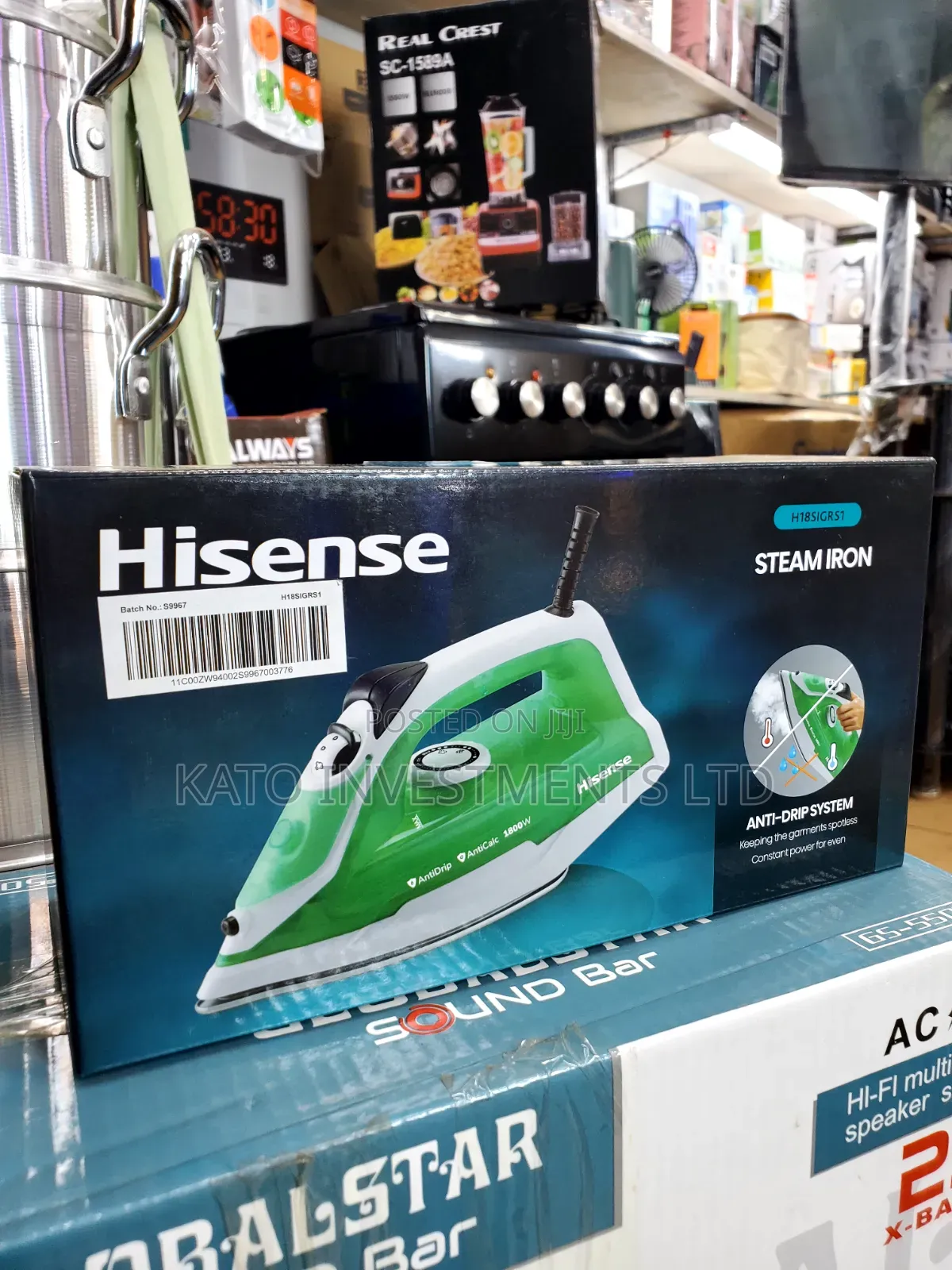 Hisense SteamCare Lite Steam Iron (Model H18SIGRS1)