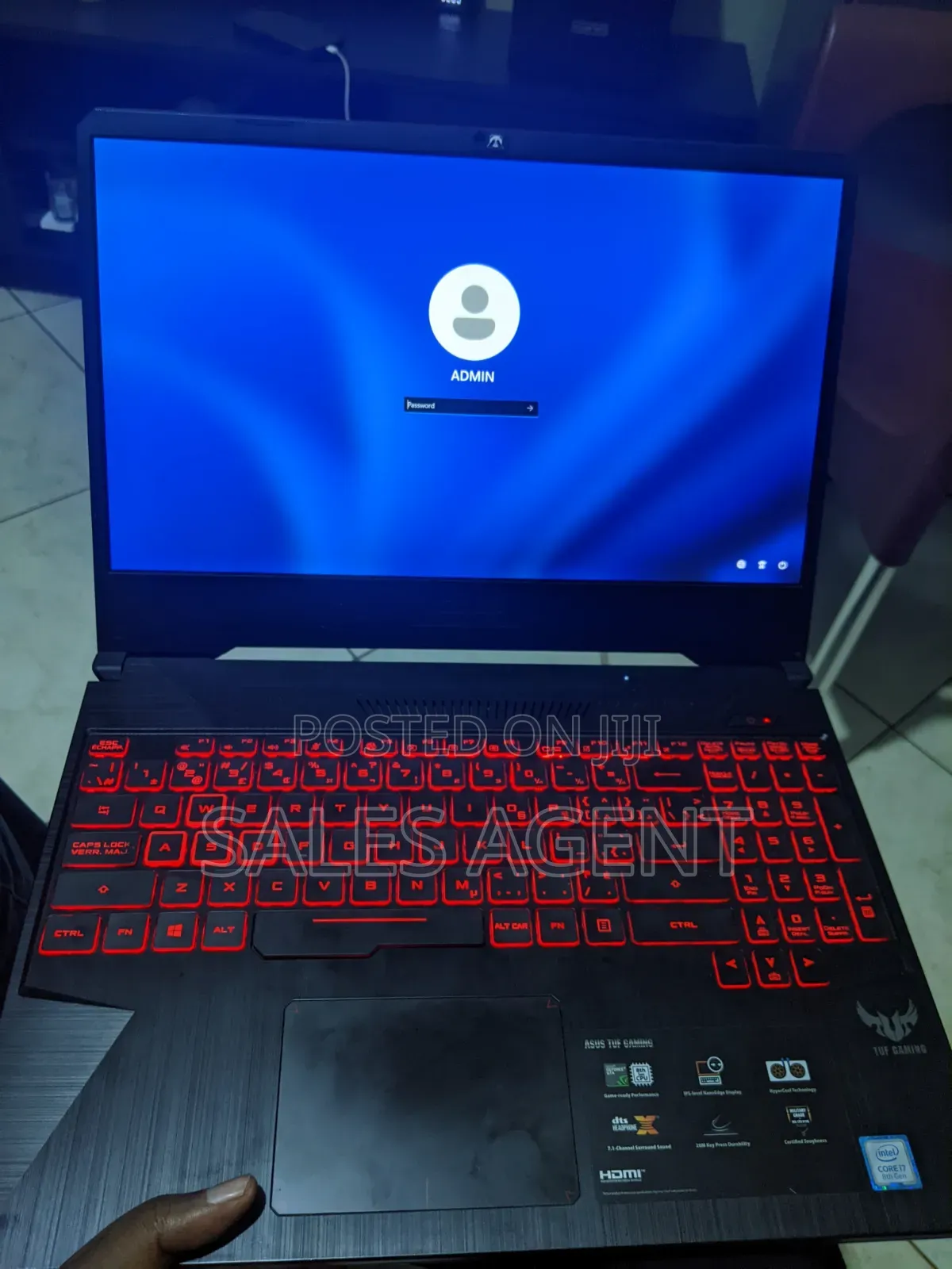 Laptop Asus TUF Gaming A15 16GB Intel Core i7 HDD+SSD 1.5T