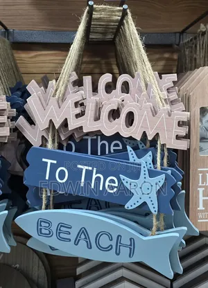 Welcome to the Beach Wall Decor