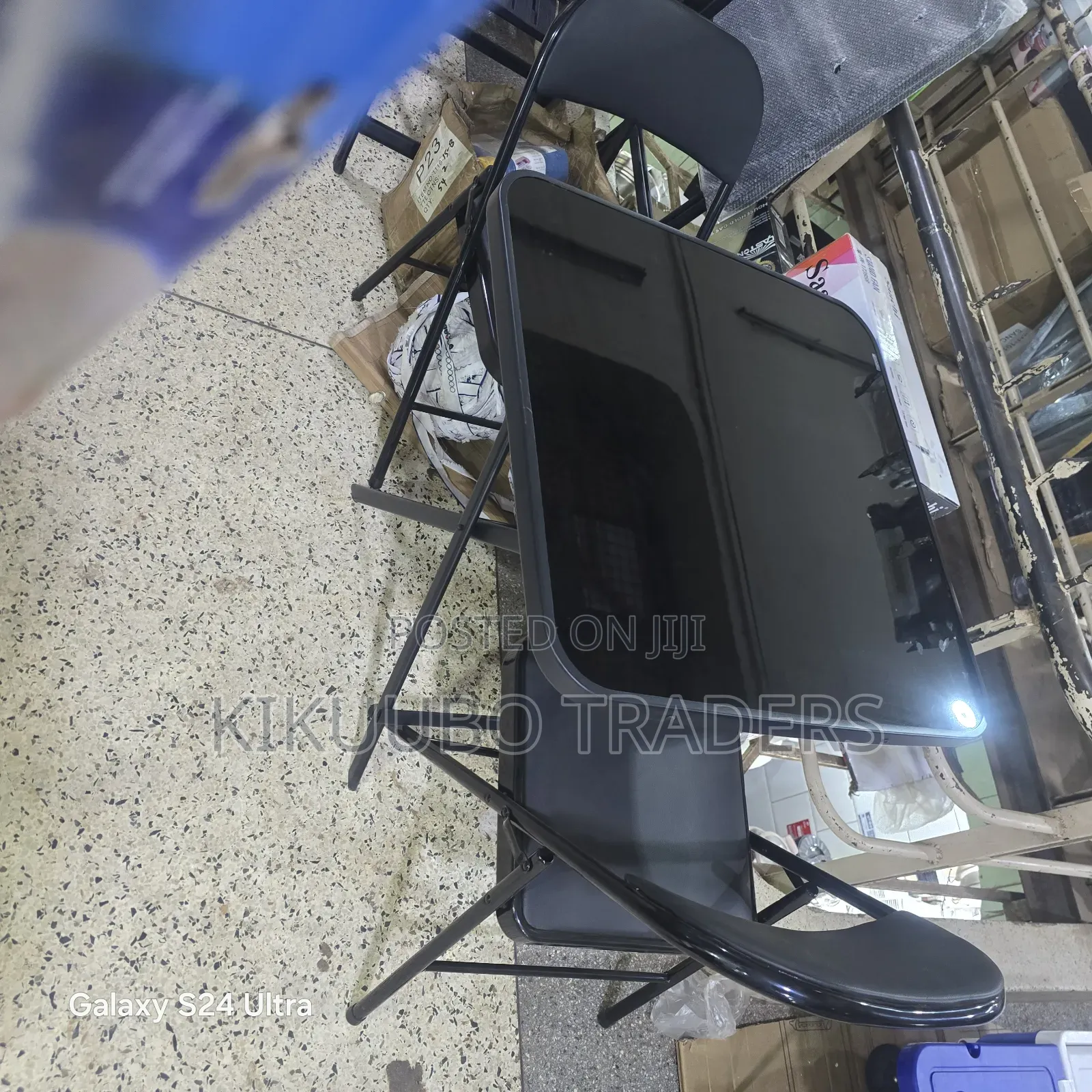 Portable Foldable Table and Two-Chair Set
