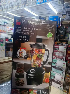 Hoffmans 1.8L High-Speed Blender Dry Grinder (Model: HM-2062).