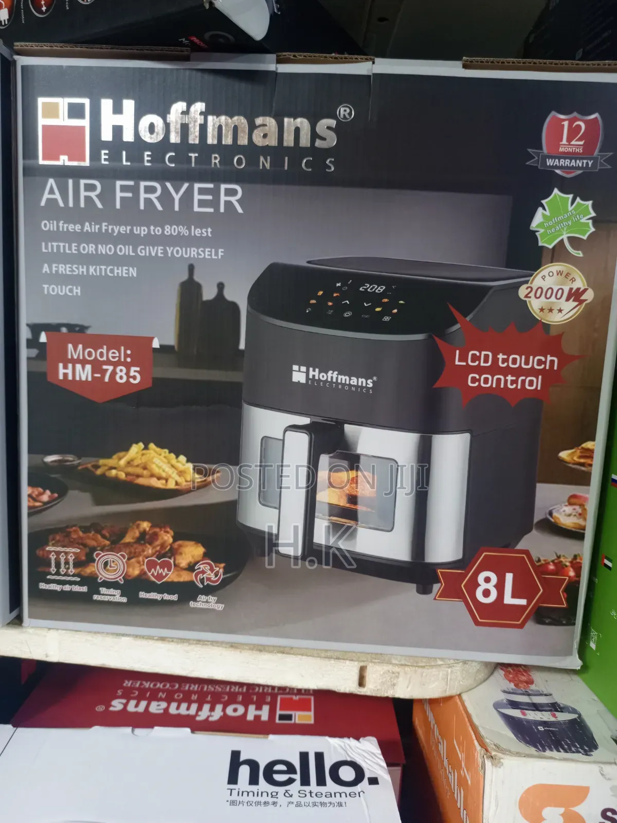 8 Litres Digital Electric Airfryer