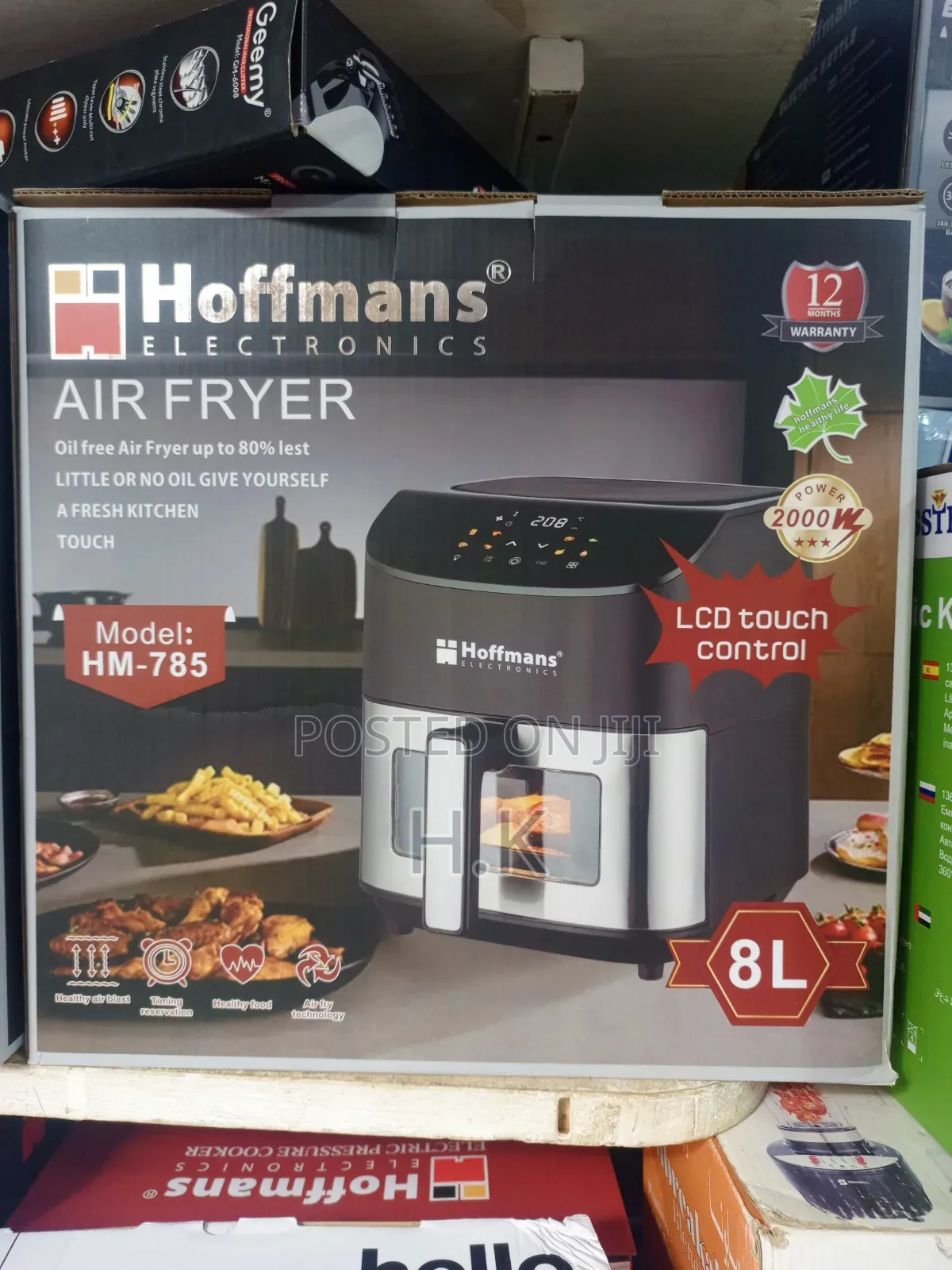 8 Litres Digital Electric Airfryer
