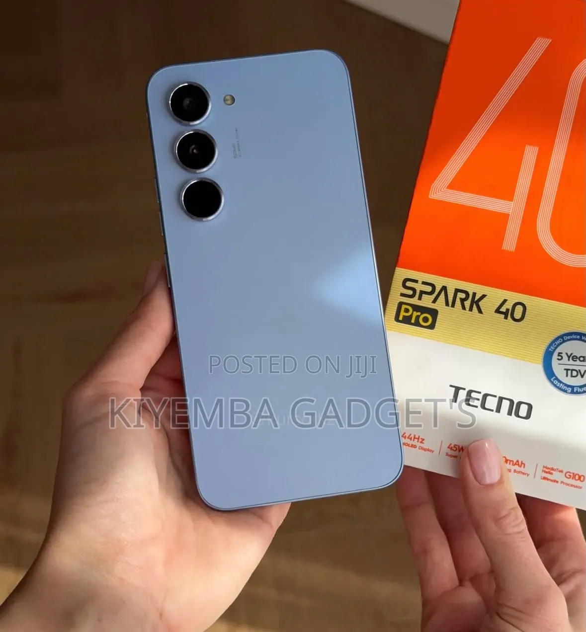 New Tecno Spark 40 Pro 256 GB Blue